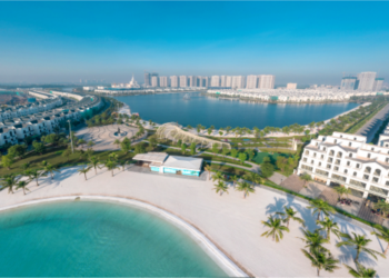 Trải nghiệm Biển hồ nước mặn Crystal Lagoon tại OCEAN CITY