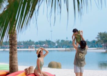 Tận hưởng biển xanh cát trắng Tropical Lagoon tại OCEAN CITY