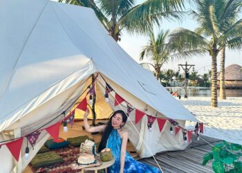 Trải nghiệm cắm trại trên biển tại OCEAN CITY