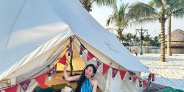 Trải nghiệm cắm trại trên biển tại OCEAN CITY