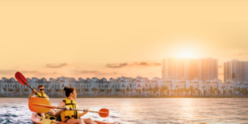 Trải nghiệm chèo Kayak-Đạp vịt tại OCEAN CITY