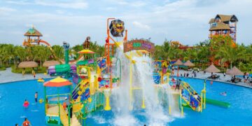 Trải nghiệm công viên nước cho trẻ em Coral tại OCEAN CITY
