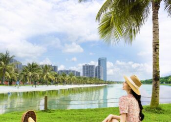 Trải nghiệm Hồ San Hô tại OCEAN CITY