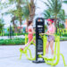 Trải nghiệm tập gym ngoài trời tại OCEAN CITY